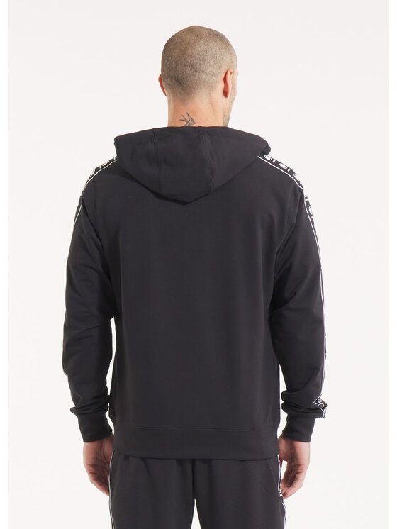 PITBULL PITBULL Bluza Bluza męska rozpinana z kapturem TAPE NUGGET M Czarny Regular Fit