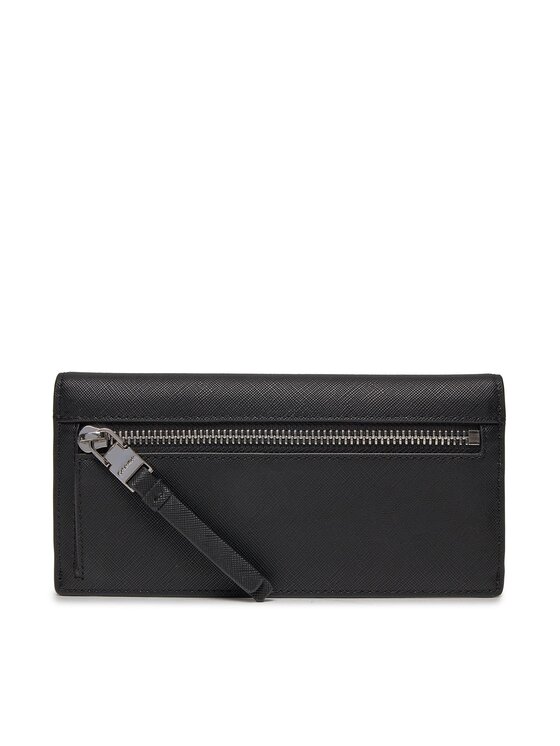 Calvin Klein Calvin Klein Novčanik Business Large Trifold_Saffiano K60K611700 Crna