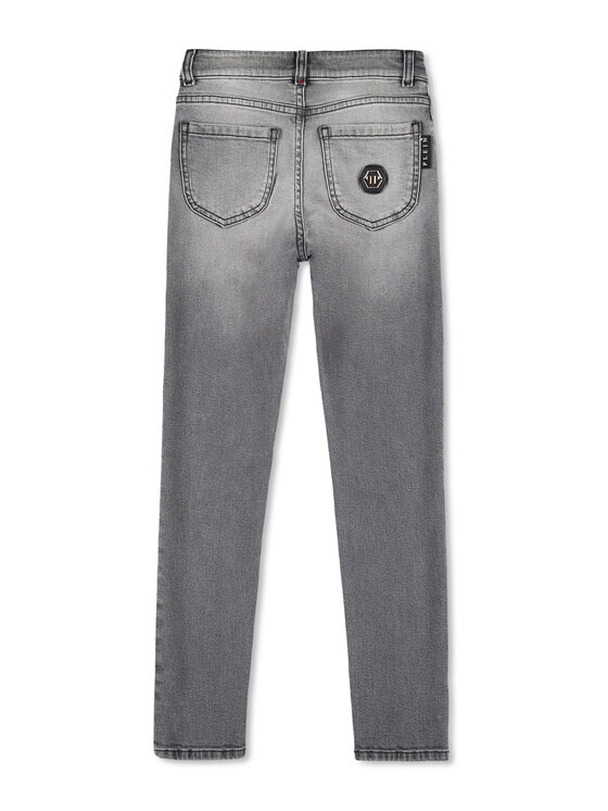 PHILIPP PLEIN PHILIPP PLEIN Jeansy 1569 Szary Straight Fit