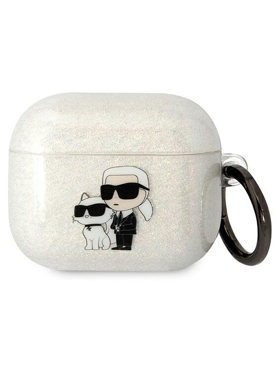 KARL LAGERFELD KARL LAGERFELD Etui na słuchawki AirPods 3 Przezroczysty