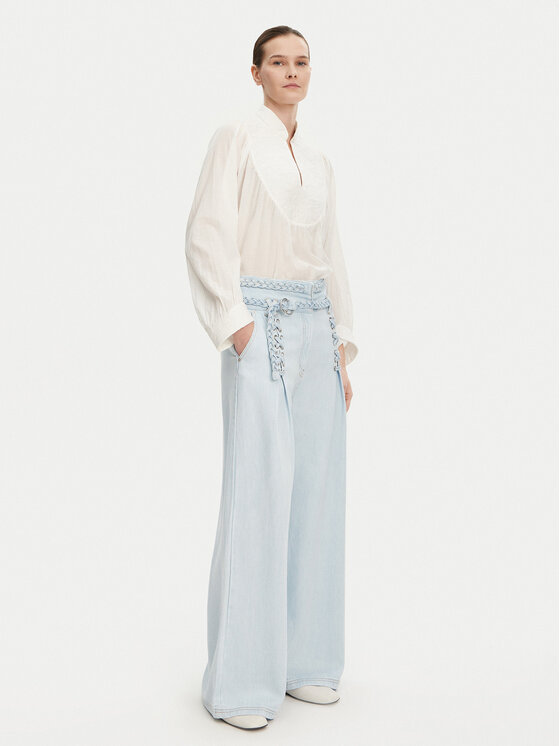 Munthe Munthe Blugi Fedumo 251140825110 Albastru celest Wide Leg