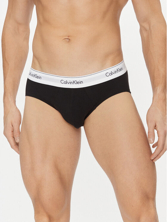 Calvin Klein Underwear Calvin Klein Underwear Komplet spodnjih hlač slip﻿ 000NB2379A Črna