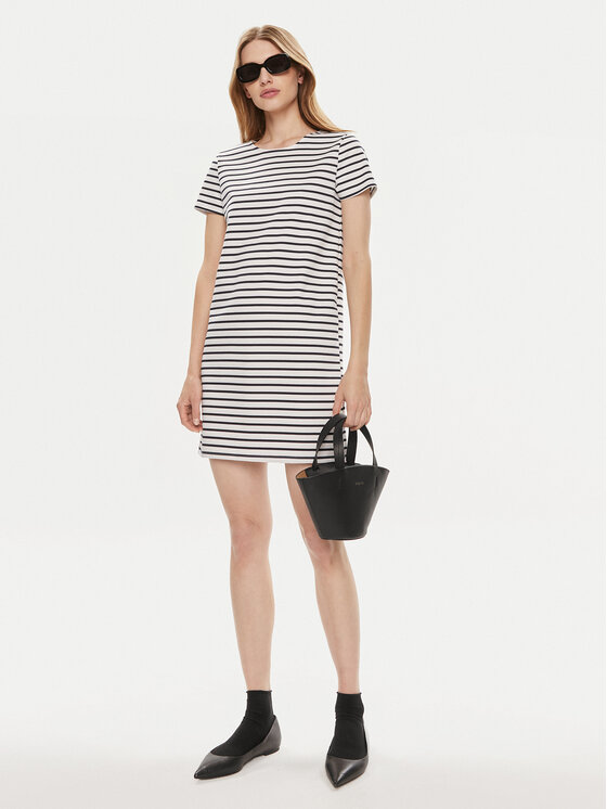 Vero Moda Vero Moda Rochie de zi Abby 10304718 Alb Regular Fit