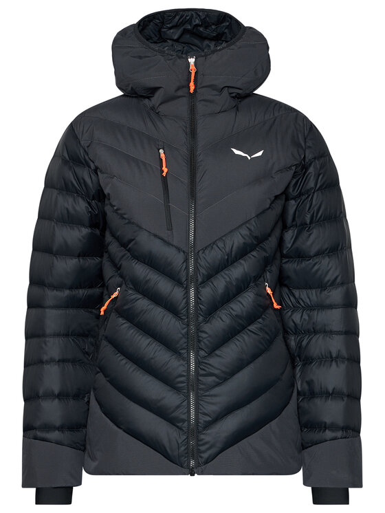Salewa Salewa Μπουφάν πουπουλένιο Ortles Medium 27162 Μαύρο Regular Fit