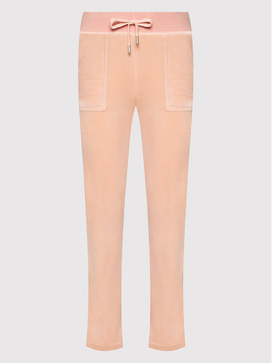 Juicy Couture Juicy Couture Spodnie dresowe Del Ray JCAP180 Różowy Regular Fit