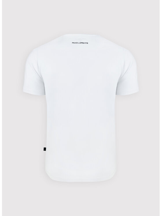 Pako Lorente Pako Lorente T-Shirt P000B-TT-001 Biały Slim Fit