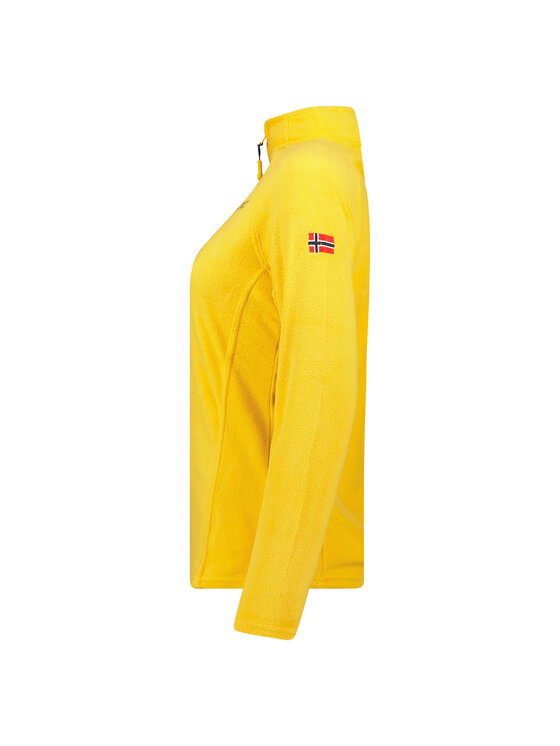 Geographical Norway Geographical Norway Polar WA1720F/GN-MUSTARD Żółty Fitted Fit