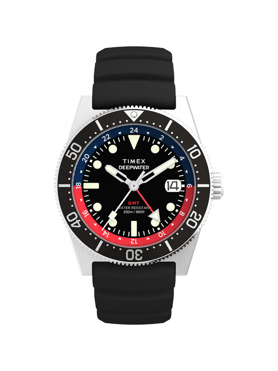 Timex Timex Zegarek TW2W75000 Czarny