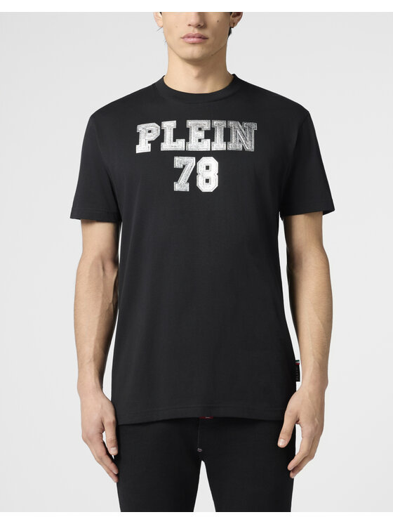 PHILIPP PLEIN PHILIPP PLEIN T-Shirt 30544 Czarny Regular Fit