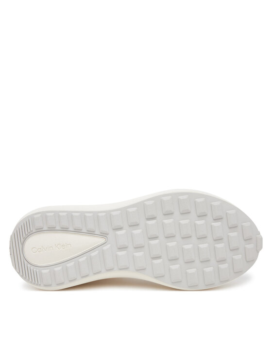 Calvin Klein Jeans Calvin Klein Jeans Sneakersy Athleisure Runner Laceup Nt YW0YW01823 Biela
