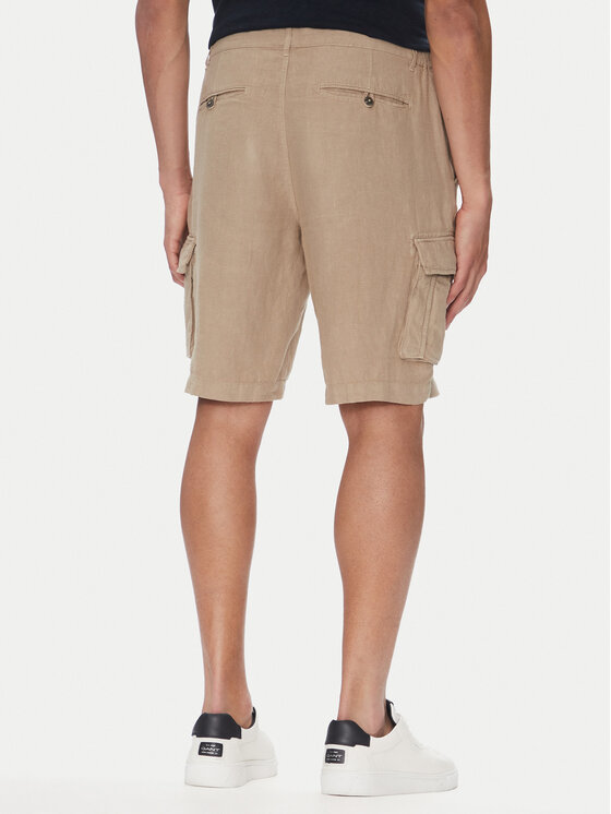 Aeronautica Militare Aeronautica Militare Pantaloncini di tessuto 251BE254CT3508 Beige Regular Fit