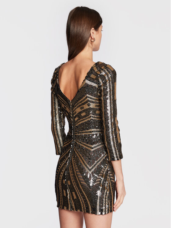 Abito da cocktail 91G780 8967Z Multicolore Slim