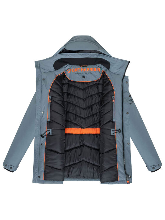 Stone Harbour Stone Harbour Kurtka zimowa Wadiim Niebieski Regular Fit