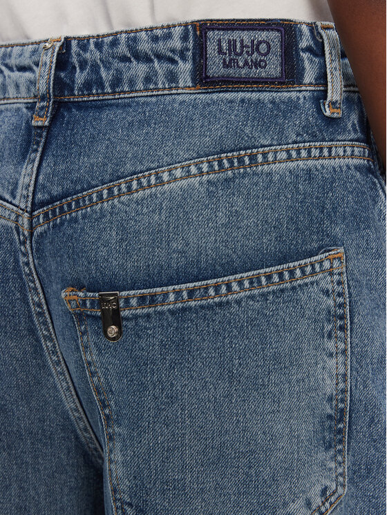 Liu Jo Liu Jo Jeans hlače UA5193 D4990 78841 Mornarsko modra Regular Fit