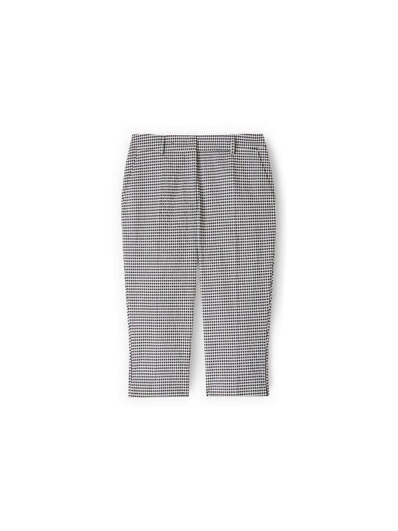 Motivi Motivi Spodnie materiałowe P02XQ004667N0S1 Czarny Slim Fit