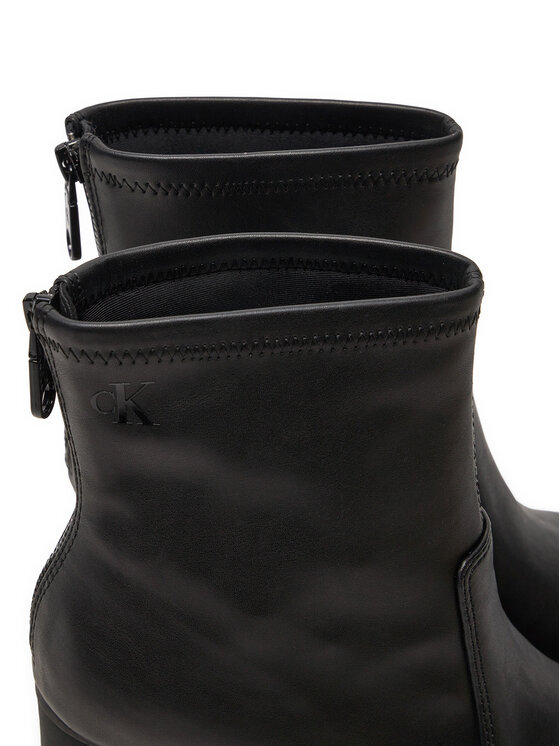 Calvin Klein Calvin Klein Ботильйони YW0YW01546 Чорний