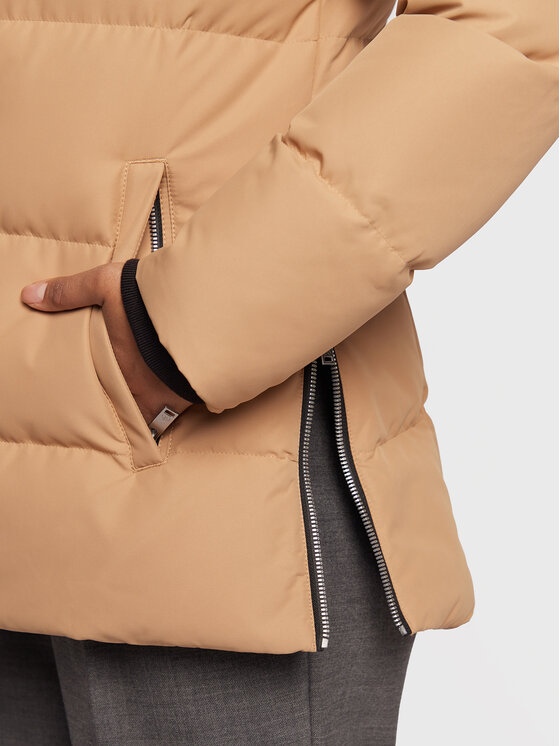 Moose Knuckles Moose Knuckles Kurtka puchowa M32LJ179 Beżowy Regular Fit
