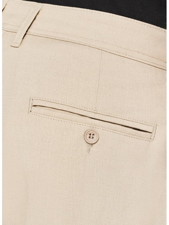Pako Lorente Pako Lorente Chinosy P26SF-WX-010 Beżowy Regular Fit