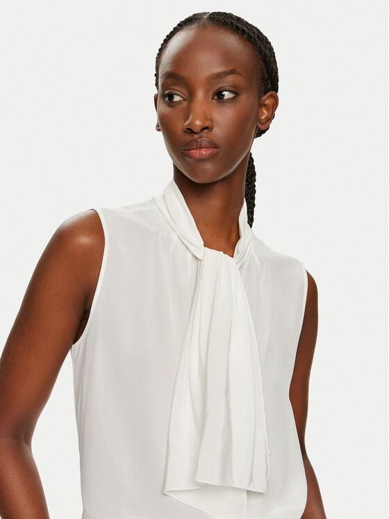 MAX Co. Bluse Alias 2426116032200 WeiB Regular Fit Modivo