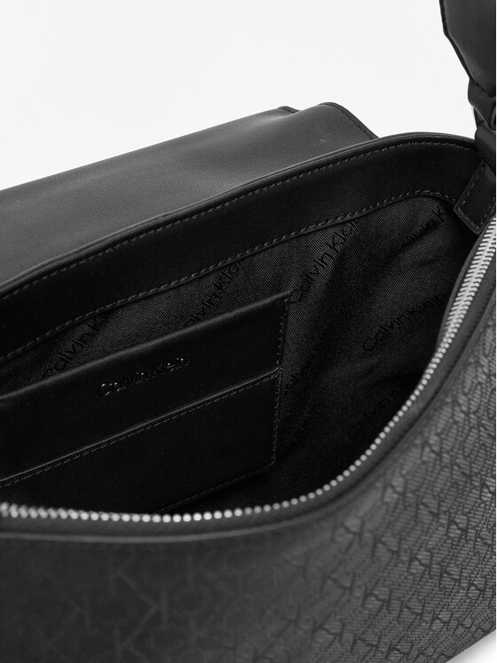Calvin Klein Calvin Klein Torbica Ck Must Satchel_Mono K60K613181 Crna