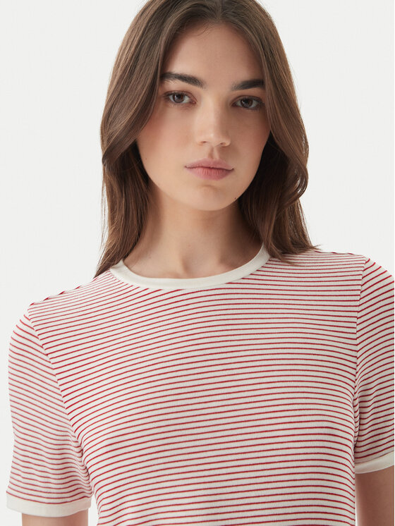 ONLY ONLY Majica Tine 15315406 Rdeča Regular Fit