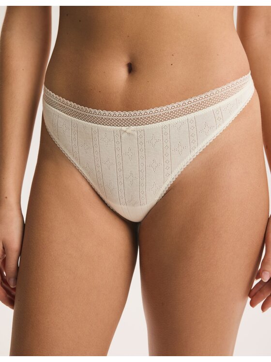 Stringi, rozmiar M, Białe, 44872