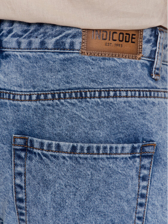 INDICODE INDICODE Džinsai Cobra 80.s denim 60-318 Mėlyna Regular Fit
