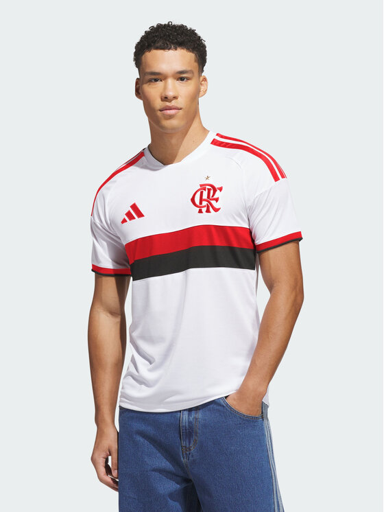 adidas adidas Koszulka techniczna 170269 Biały Slim Fit