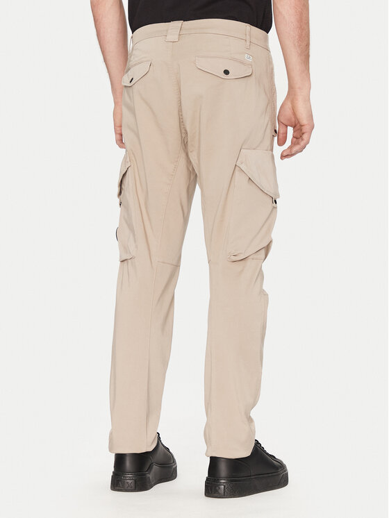 C.P. Company C.P. Company Kalhoty z materiálu 18CMPA058A005694G Khaki Regular Fit