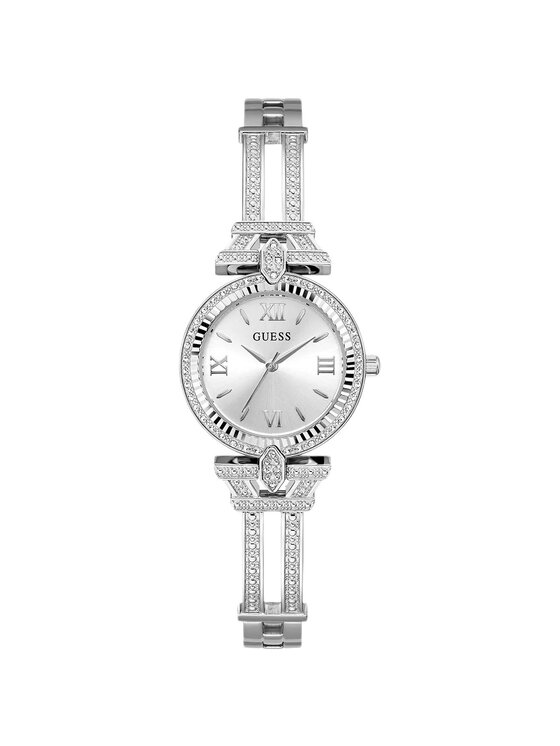 Guess Guess Hodinky GW0864L1 Strieborná
