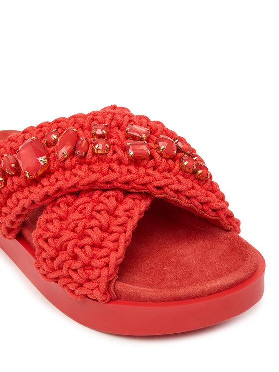 Inuikii Inuikii Iešļūcenes Woven Stones 1004.003.0073 Sarkans