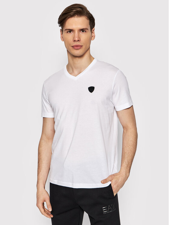 T-shirt 8NPT13 PJNQZ 1100 Bianco Regular Fit