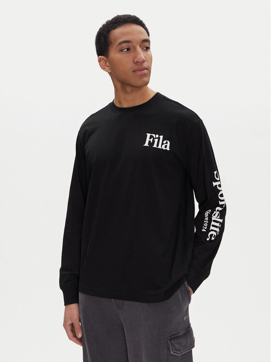 Fila Fila Longsleeve Laon FAM0904 Negru Oversize