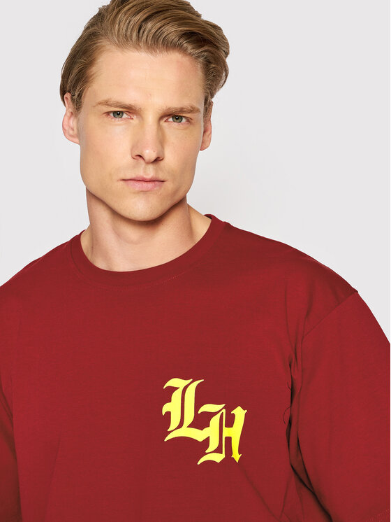 Local Heroes Local Heroes Футболка Supreme SS22T0053 Червоний Oversize