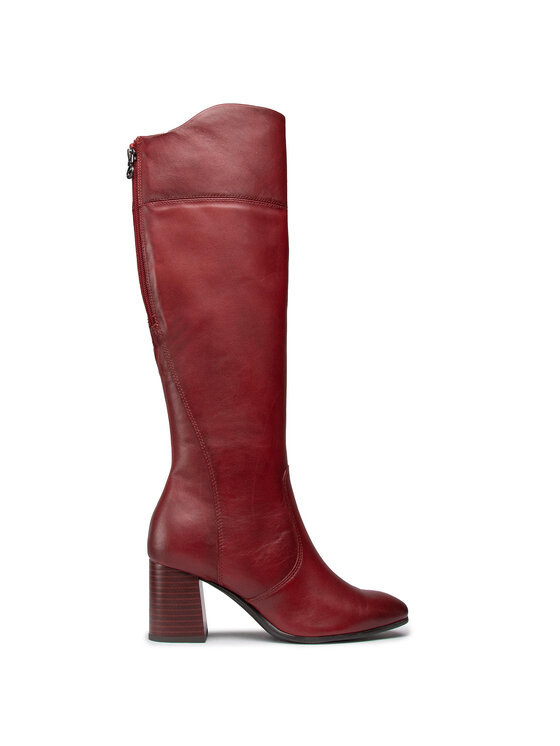 Bottes best sale rouge tamaris