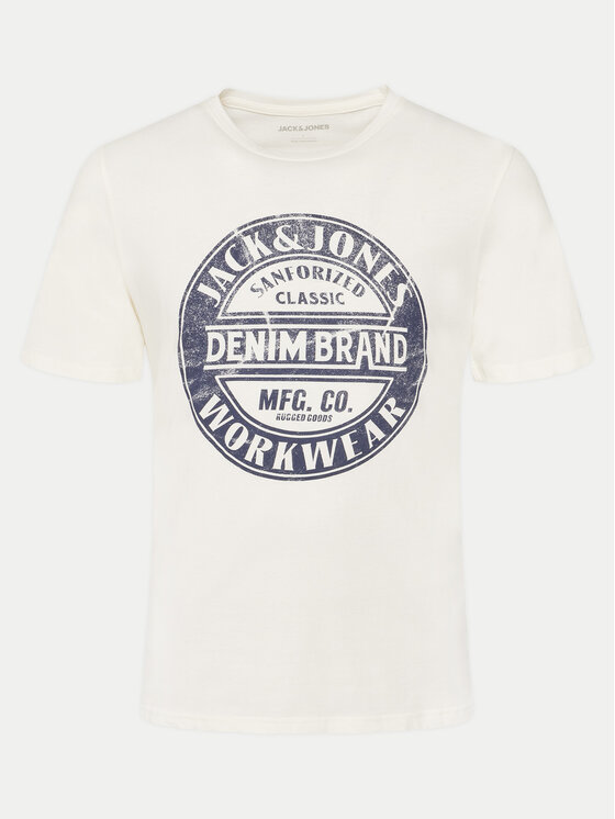 Jack&Jones Jack&Jones Set 5 majic s kratkimi rokavi Simon 12276424 Pisana Standard Fit