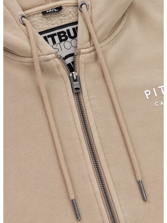 PITBULL PITBULL Bluza AUTOMATIC Beżowy Regular Fit