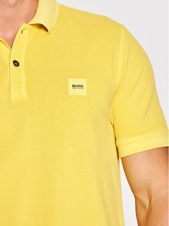 Polo Prime 50378365 Giallo Slim Fit