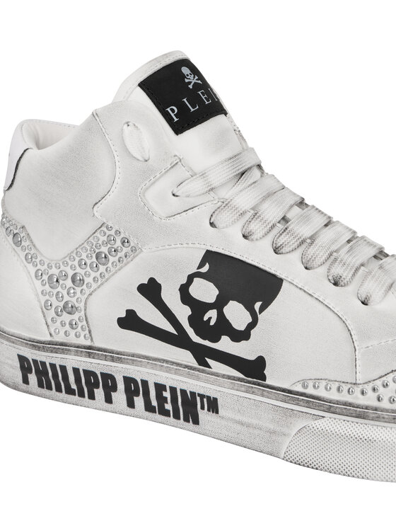PHILIPP PLEIN PHILIPP PLEIN Sneakersy 31447 Biela