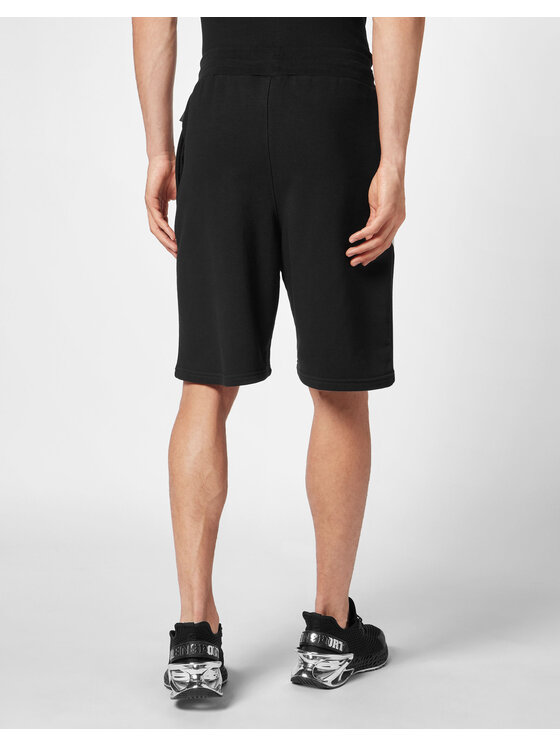 Plein Sport Plein Sport Pantaloncini 8225 Nero Jogger Fit