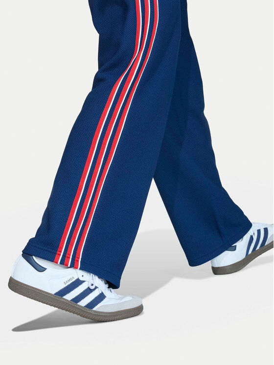 adidas adidas Долнище анцуг Firebird Double Knit KD7825 Тъмносин Loose Fit