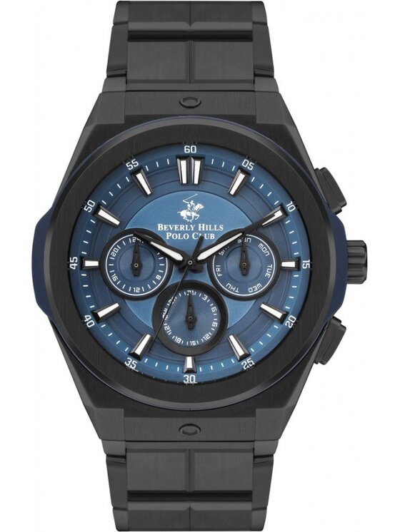 Beverly Hills Polo Club Beverly Hills Polo Club Zegarek BP3406X.690 Granatowy