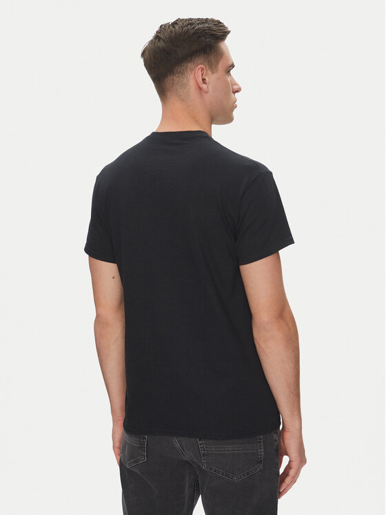 Etnies Etnies T-shirt Puma 4130004126 Nero Regular Fit