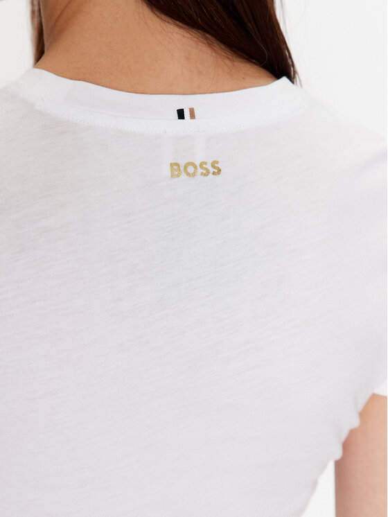 T-shirt 50484941 Bianco Slim Fit