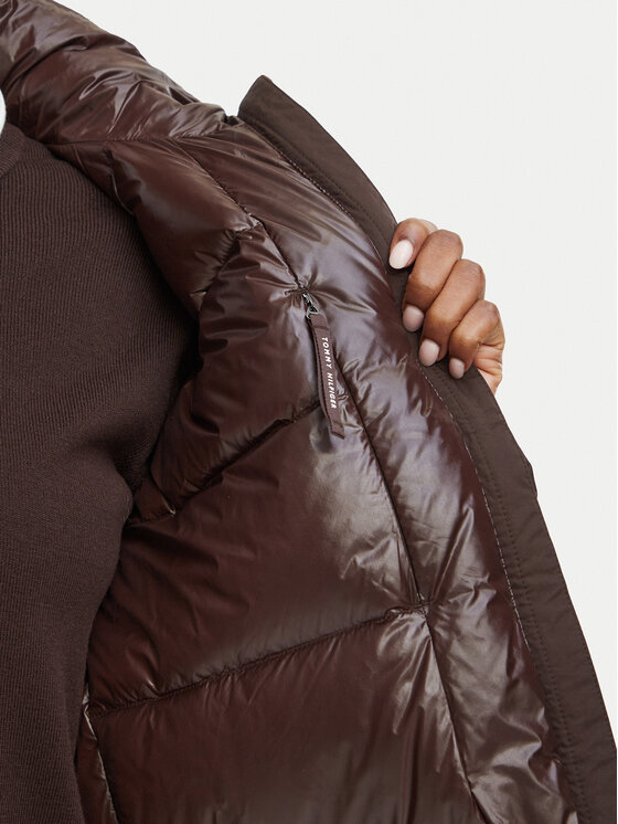 Tommy Hilfiger Tommy Hilfiger Преходно яке WW0WW51514 Кафяв Regular Fit