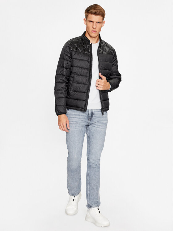Guess Guess Kurtka przejściowa M3BL12 WF5C2 Czarny Regular Fit