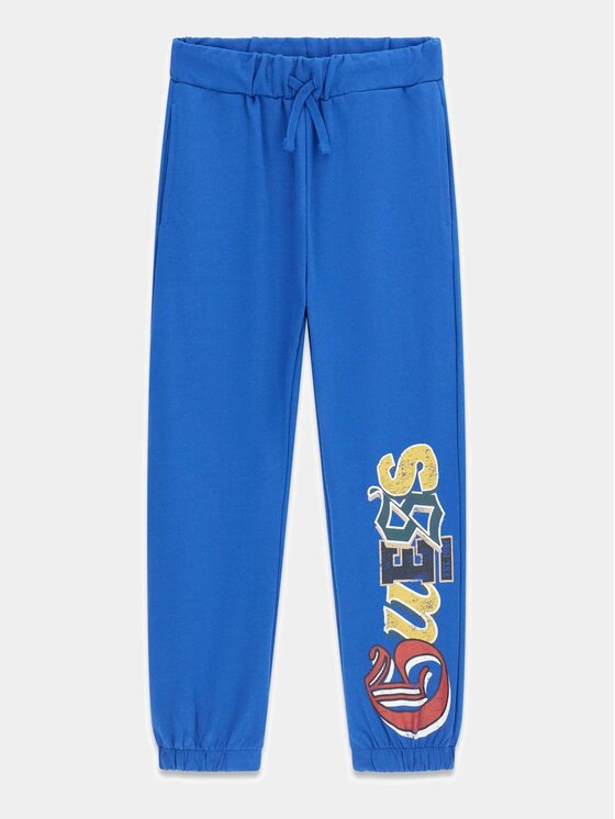 Guess Kids Guess Kids Spodnie materiałowe 183846 Kolorowy Regular Fit
