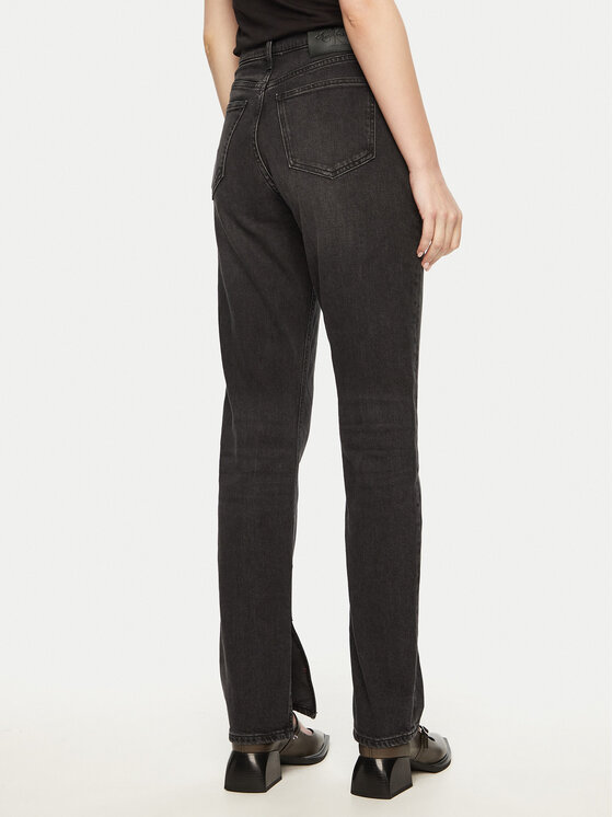 Calvin Klein Jeans Calvin Klein Jeans Džínsy Authentic J20J225013 Čierna Straight Fit