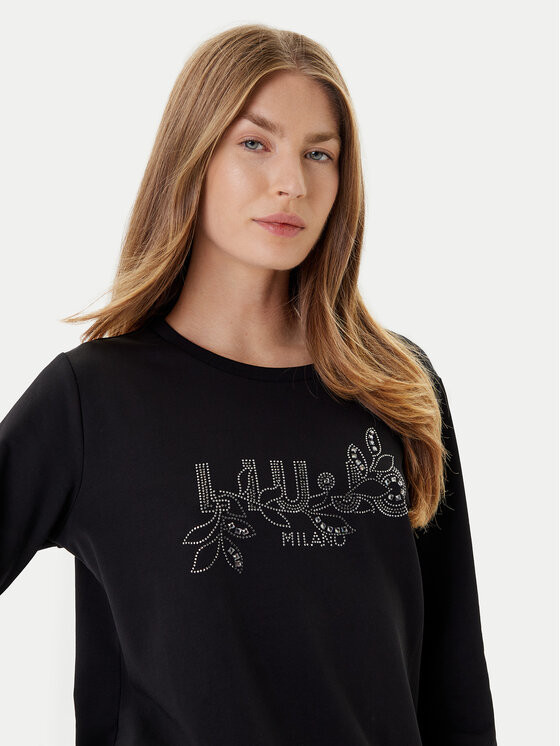 Liu Jo Sport Liu Jo Sport Felpa TF5196 FS090 Nero Regular Fit