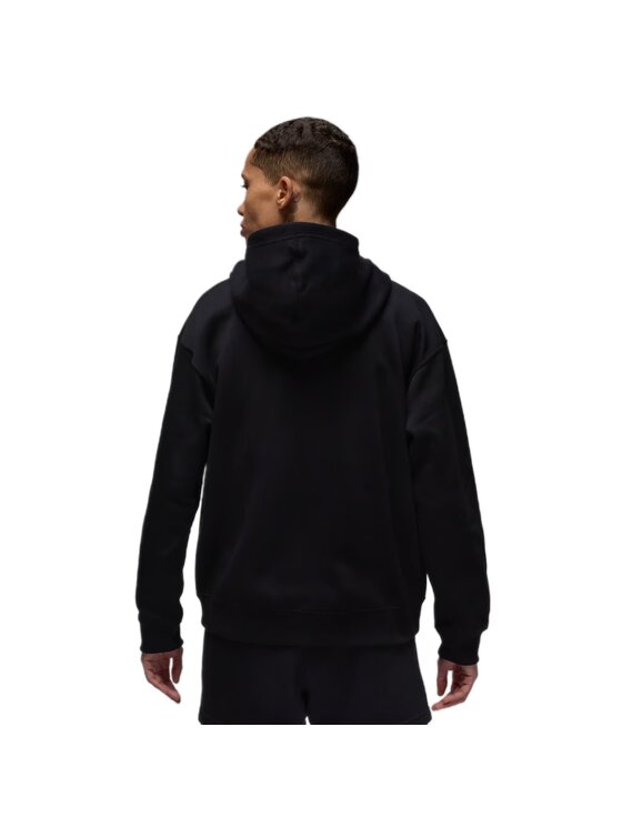 Nike Nike Bluza Brooklyn Fleece Jumpman Full-Zip Czarny Regular Fit